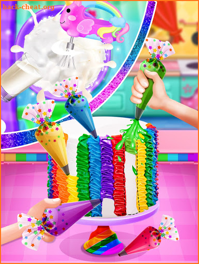 Unicorn Cake 4 - Sweet Unicorn Desserts Maker screenshot