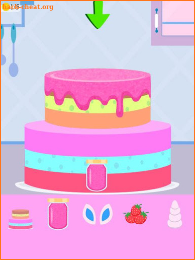 unicorn cake cooking game screenshot