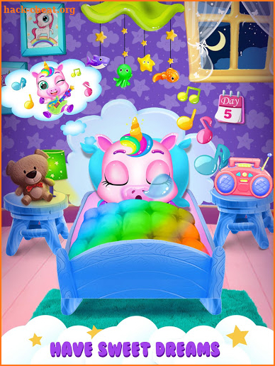 Unicorn Care Nanny Pet House screenshot