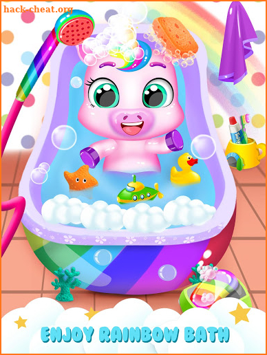 Unicorn Care Nanny Pet House screenshot