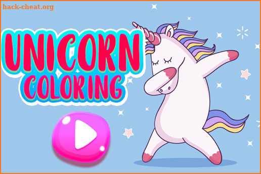 Unicorn Coloring - Coloring Pages for Kids Games screenshot