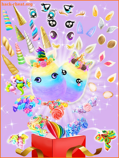 Unicorn Cotton Candy Maker - Rainbow Carnival screenshot