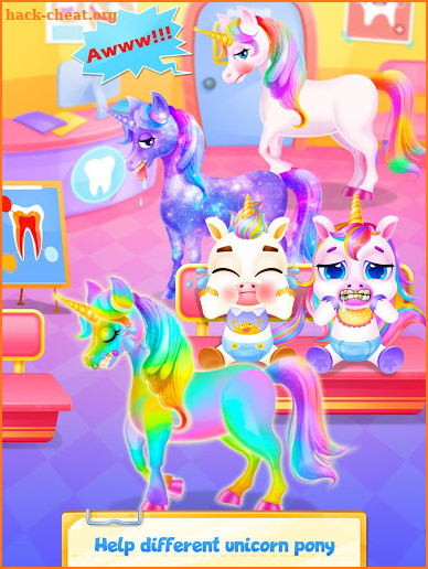 Unicorn Dentist - Rainbow Pony Beauty Salon screenshot