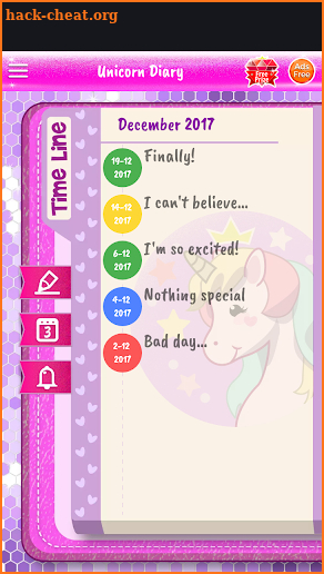 Unicorn Diary screenshot