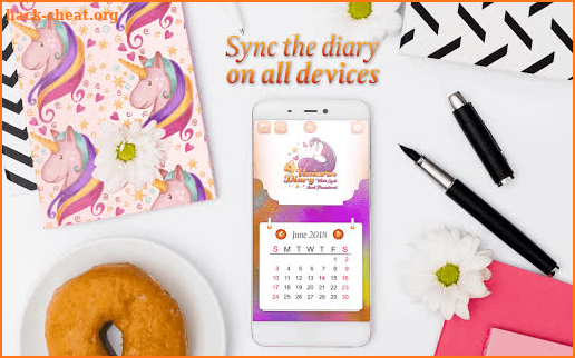 Unicorn Diary With Lock And Password screenshot