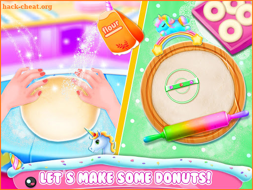 Unicorn Donut Maker: Dessert Cooking Mania screenshot