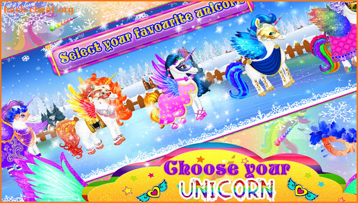 Unicorn Dress Up Salon screenshot