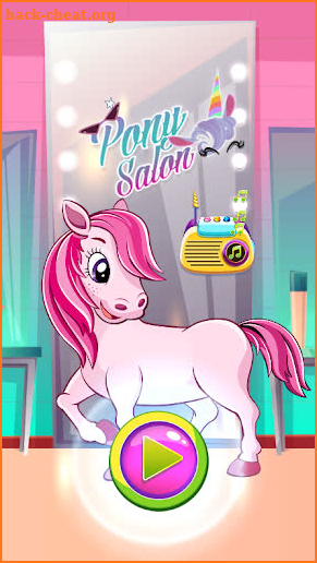 Unicorn Dressup Salon screenshot