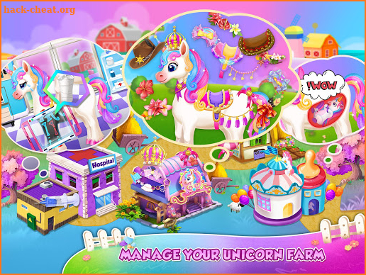 Unicorn Farm - Raise Unicorns & Farm Harvest screenshot