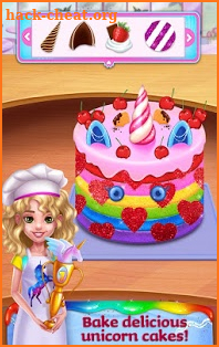 Unicorn Food - Rainbow Glitter Food & Fashion screenshot