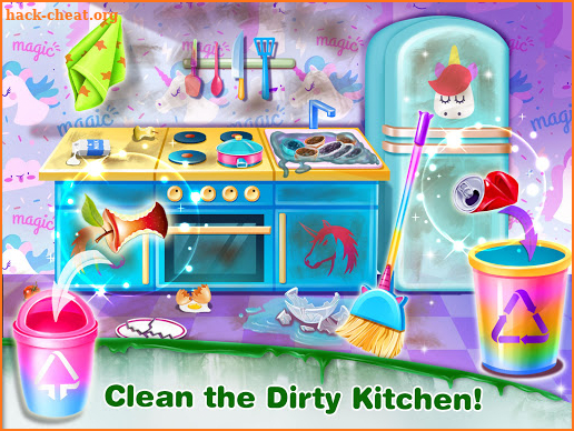 Unicorn Frost Cakes Shop - Baking Games for Girls screenshot