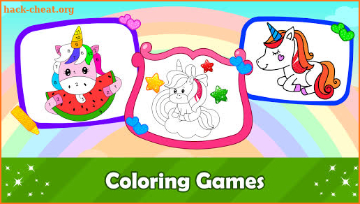 Unicorn Games for Kids & Toddler 2, 3, 4 Year Olds screenshot