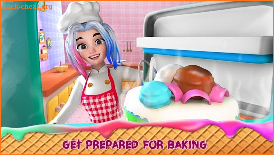 Unicorn Ice Cream Cake Maker : Sweet Dessert Shop screenshot