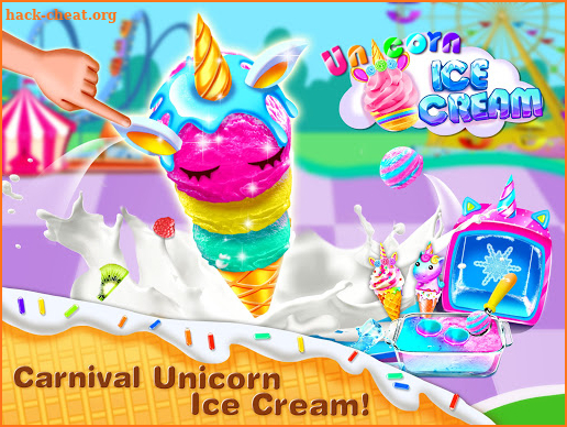 Unicorn Ice Cream Maker– Cone Dessert Maker screenshot