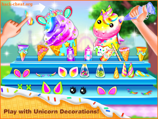 Unicorn Ice Cream Maker– Cone Dessert Maker screenshot