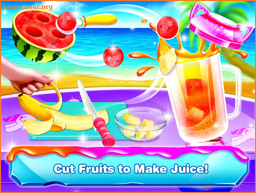 Unicorn Icepop - Popsicles Food Making Game screenshot