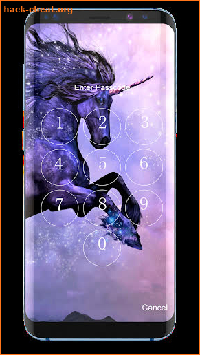 Unicorn Lock Screen screenshot