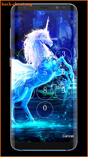 Unicorn Lock Screen screenshot