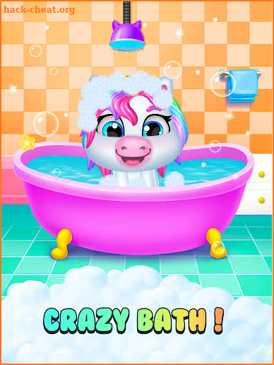 Unicorn Mom & Newborn - Babysitter Game screenshot