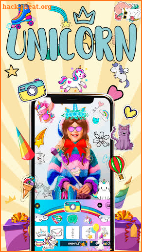 Unicorn Photo Editor - Unicorn Photo Game screenshot