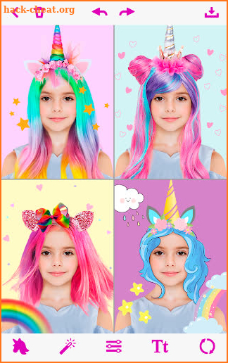 Unicorn Photo Stickers 🦄 screenshot