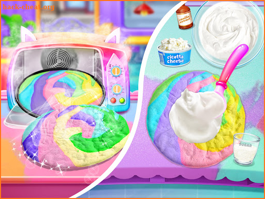 Unicorn Pizza - Sweet Rainbow Unicorn Food Maker screenshot