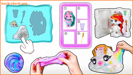 Unicorn Poop: Doll Slime Surprise Simulator screenshot