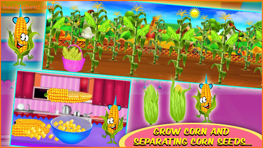 Unicorn popcorn Food Maker Cooking Game screenshot