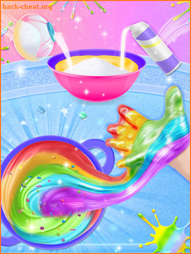 Unicorn Rainbow DIY slime maker screenshot