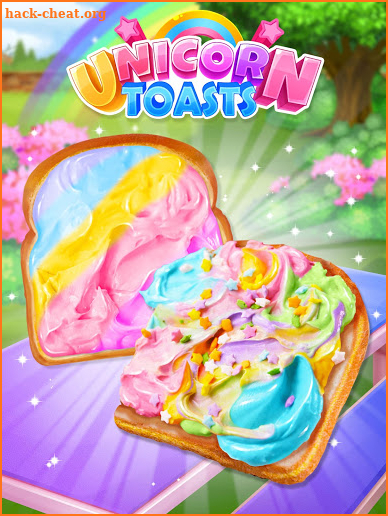 Unicorn Rainbow Toasts - Trendy Unicorn Breakfast screenshot