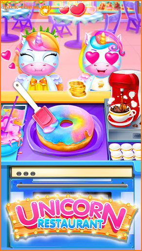 Unicorn Restaurant: Food Games for Girls screenshot