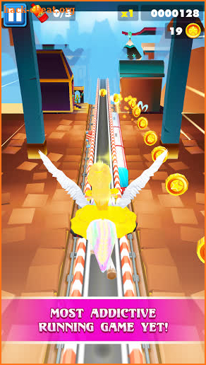 Unicorn Runner 3D : Running Games 2021 screenshot