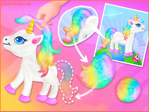 Unicorn Slime - Make The Rainbow Slime Unicorn screenshot