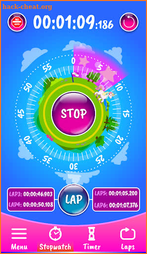 Unicorn Stopwatch & Timer screenshot