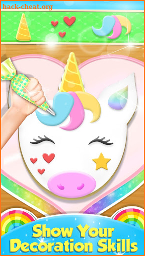 Unicorn Sweet Shop: Cake Baker & Ice Slush Shop screenshot