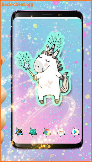 Unicorn Theme - Wallpapers and Icons screenshot