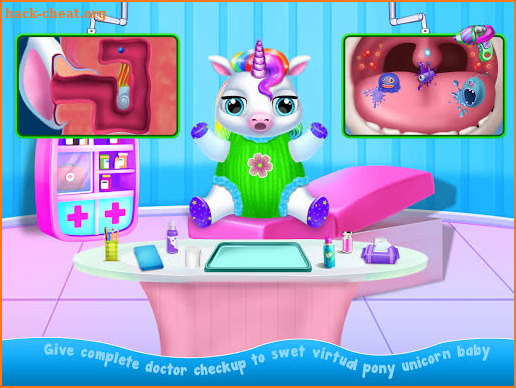 Unicorn Twin Baby Care screenshot