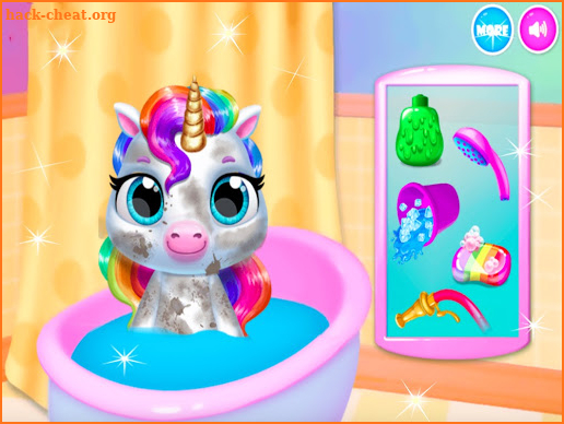 unicorn virtual pet game screenshot