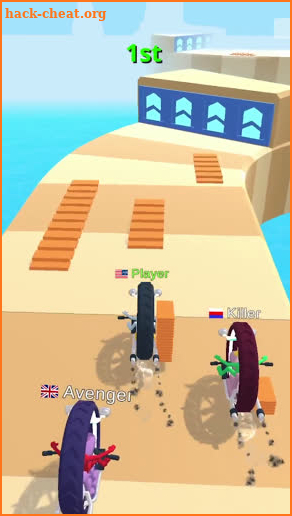 Unicycle Race screenshot