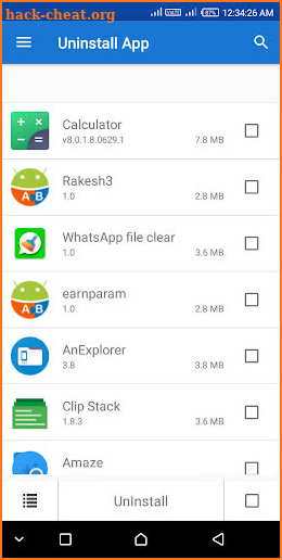 Uninstall app - One click app uninstaller screenshot