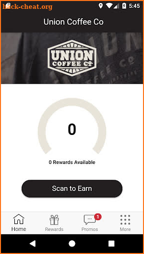 Union Coffee Rewards screenshot