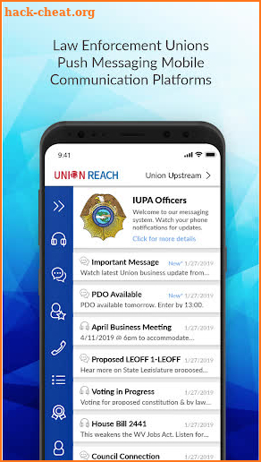 Union Reach - The Union Mobile Communications App screenshot