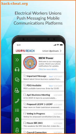 Union Reach - The Union Mobile Communications App screenshot