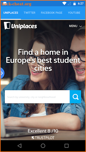 Uniplaces screenshot