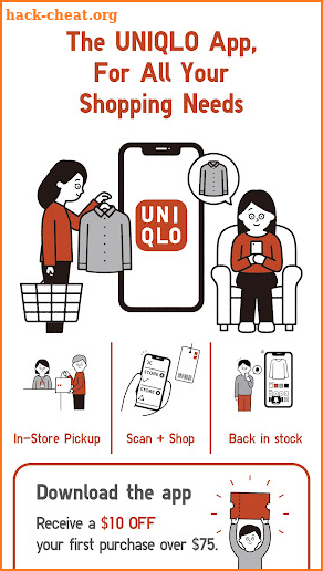 UNIQLO US screenshot