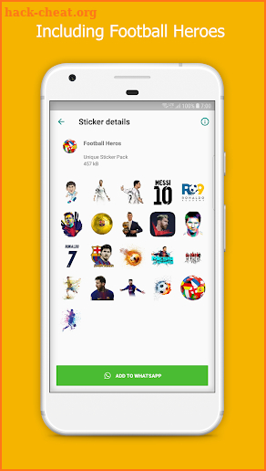 Unique Whatsapp Stickers - WAStickerApps screenshot