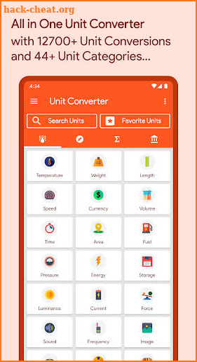 Unit Converter screenshot