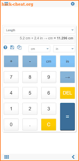 Unit converter MxUnit Pro screenshot