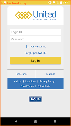 United Federal Credit Union screenshot