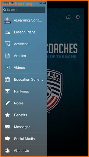 United Soccer Coaches screenshot